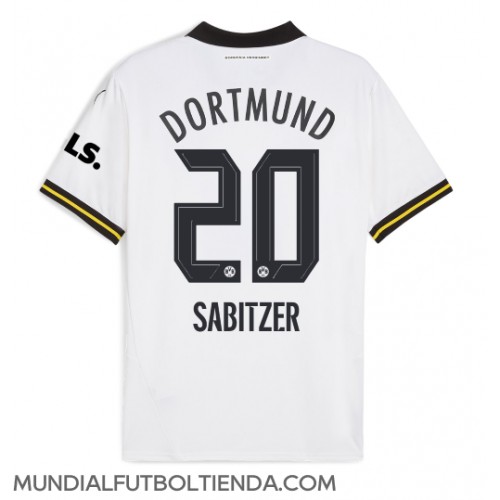 Camiseta Borussia Dortmund Marcel Sabitzer #20 Tercera Equipación Replica 2024-25 mangas cortas